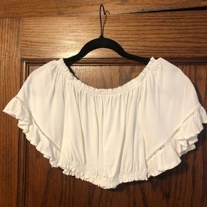 Princess Polly Off-the-Shoulder Crop Top